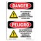 Signmission Safety Sign, OSHA, 10" Height, Rigid Plastic, No Flammable Liquids Combustible Spanish OS-DS-P-710-VS-1466 - alternate 1